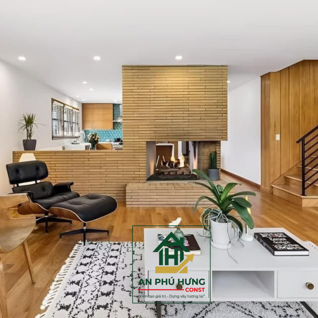 Chiêm ngưỡng trọn bộ thiết kế ngoại thất và nội thất mẫu nhà phố 4 tầng hiện đại từ An Phú Hưng Const. Không gian sống xanh mát, thiết kế mở thông minh kết hợp hài hòa vật liệu gỗ ấm áp, mang đến trải nghiệm sống vương giả giữa lòng đô thị.