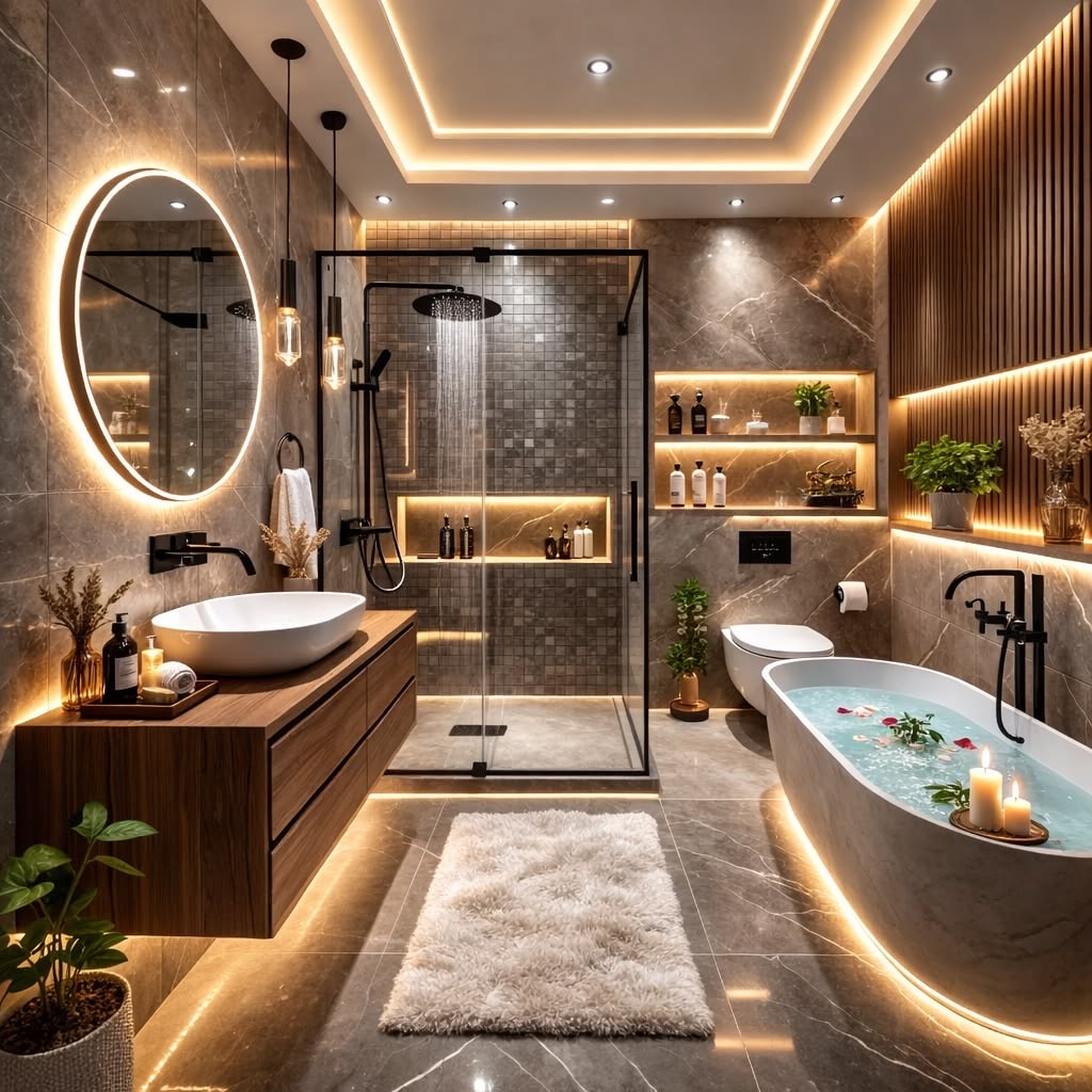 Bỏ túi ngay 5 lưu ý quan trọng khi xây nhà vệ sinh, nhà tắm: dự trù chi phí, chọn vật liệu, thiết kế phong thủy, chống thấm và hệ thống thông gió. Xem ngay!