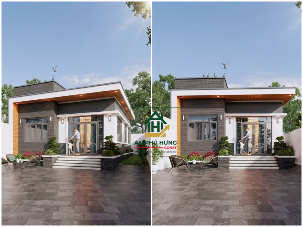 Khám phá xu hướng thiết kế nhà đẹp cấp 4 hiện đại, không gian sống thoáng mát. Hướng dẫn tính chi phí, chọn phong thủy và tối ưu công năng từ An Phú Hưng