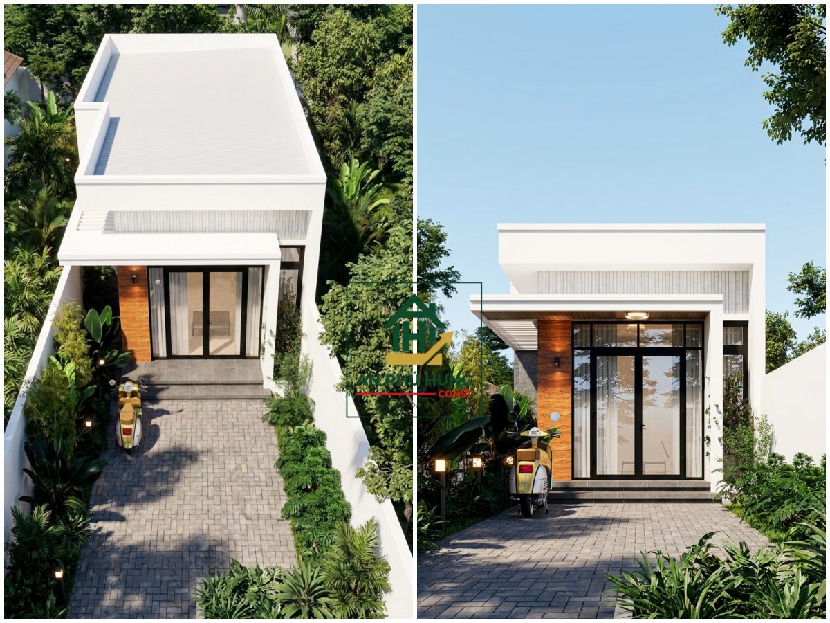 Khám phá xu hướng thiết kế nhà đẹp cấp 4 hiện đại, không gian sống thoáng mát. Hướng dẫn tính chi phí, chọn phong thủy và tối ưu công năng từ An Phú Hưng
