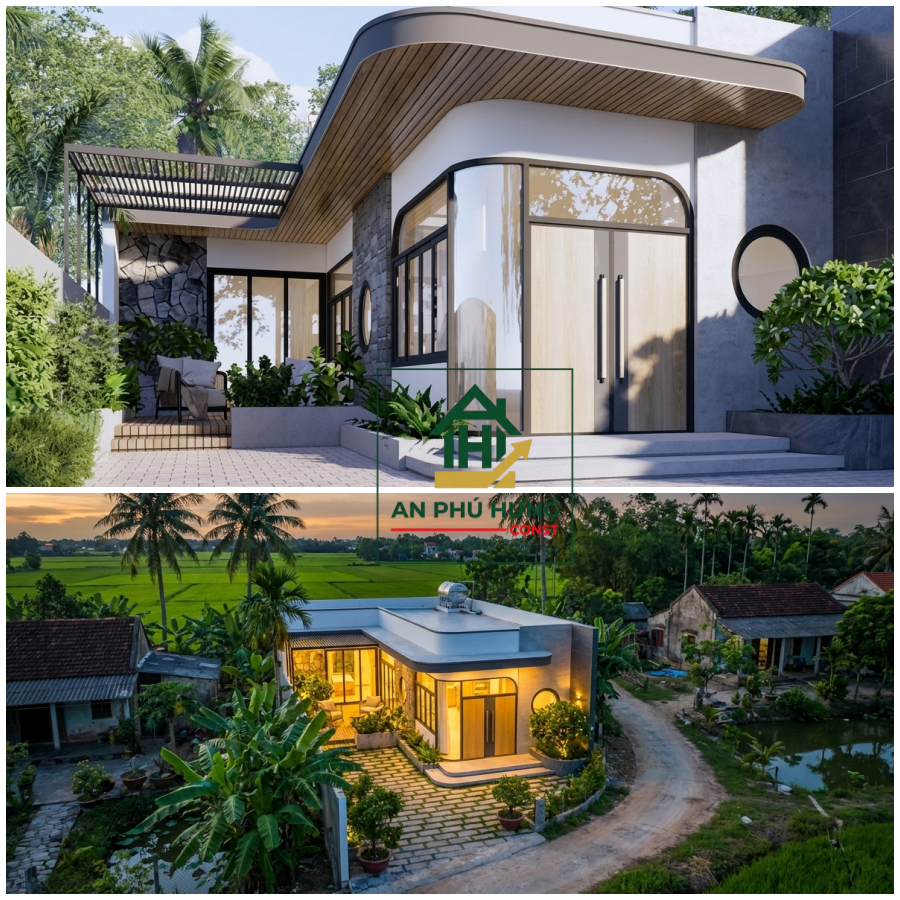 Khám phá xu hướng thiết kế nhà đẹp cấp 4 hiện đại, không gian sống thoáng mát. Hướng dẫn tính chi phí, chọn phong thủy và tối ưu công năng từ An Phú Hưng