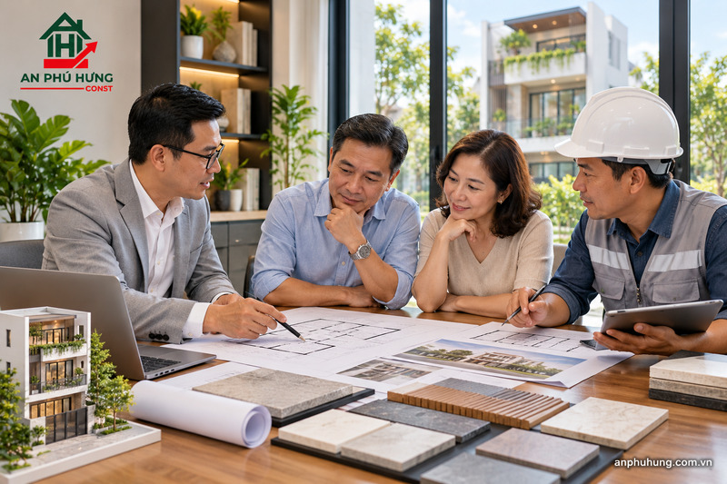 Tư vấn chọn công ty xây dựng nhà phố uy tín TPHCM