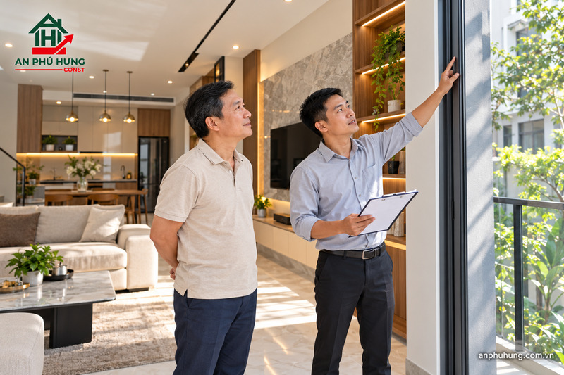 Nghiệm thu bàn giao của công ty xây dựng nhà phố TPHCM Nghiệm thu bàn giao của công ty xây dựng nhà phố TPHCM