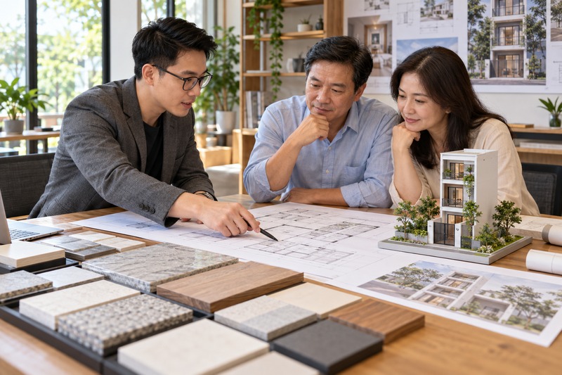 Tư vấn thiết kế và thi công nhà phố trọn gói